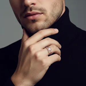 Anillo de Diamantes para Hombre - Ruta del Flecha - Product Image 4