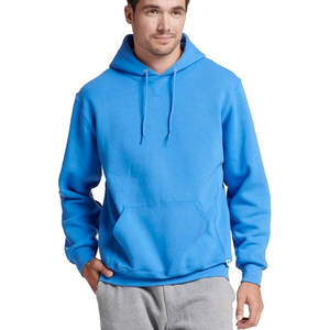 Pull à capuche léger à manches longues pour hommes 60% coton, pull à capuche en polyester 40% sweat à capuche - Product Image 2