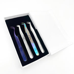 Pinces à extensions de cils professionnelles fabriquées en usine pour une prise parfaite, instruments de beauté très demandés par Magma Beauty - Product Image 6