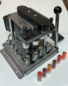 Engarzadora Motorizada de 4 Estaciones para Cartuchos de Calibre 20, Engarzadora de Metal de Acero, 6 Veces Mayor Aumento, Accesorios de Caza - Product Image 2