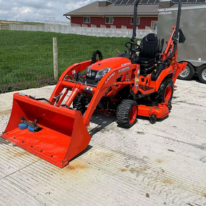 Tracteur Kubota BX23S de 23 cv avec pelleteuse et chargeur frontal attaché à vendre - Product Image 1