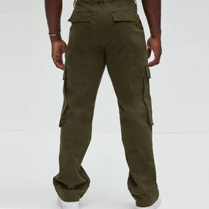 Pantalones Cargo de algodón de ajuste relajado Material de algodón de primera calidad Pantalones Cargo de moda Pantalones Cargo Colores y tamaños personalizados disponibles - Product Image 6