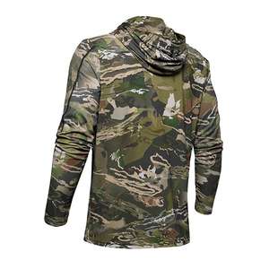 Vêtements de chasse pour hommes entièrement imprimés, camouflage, vêtements de chasse en coton et polyester, polaire respirant, imperméable, sweats à capuche de chasse - Product Image 3