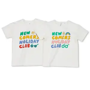 2025 O-Neck hommes T-Shirt imprimé personnalisé respirant 100% coton décontracté Style à motifs vêtements de haute qualité pour les enfants - Product Image 2