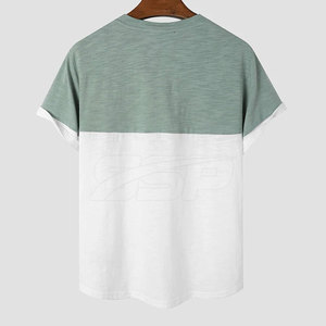 Camiseta hecha a medida para hombre Diseño único con función de secado rápido Tallas grandes Recién llegado Camisetas con patrón sólido - Product Image 3