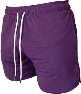 กางเกงกีฬาขาสั้นผ้าฝ้ายสำหรับผู้ชายชุดแนวสตรีทชุดใส่วิ่งออกกำลังกายสำหรับผู้ชาย - Product Image 5