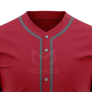 Nueva Llegada, Ropa Deportiva, Nombre Personalizado Impreso, Tela 100% Poliéster, Mejor Precio, Jersey para Práctica de Bateo - Product Image 3