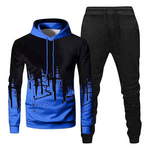 Ensembles de vêtements de sport pour hommes Survêtements pour hommes Survêtements imprimés personnalisés Vêtements de sport de haute qualité pour l'équipe - Product Image 1