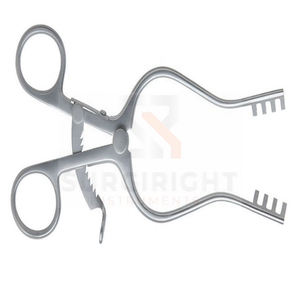 Écarteur de bouche dentaire orthodontique Ouvre-bouche manuel en silicone Molt Gag Outil d'implant en acier inoxydable par Surgiright Instrument - Product Image 2