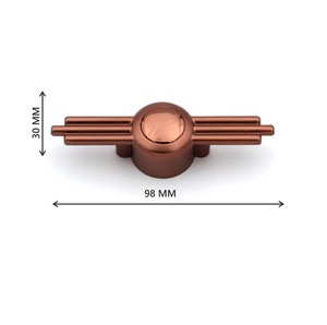 Handmade <b>copper</b> square knob pull cabinet drawer for home dresser door cabinet furniture decorative <b>kitchen</b> wardrobe <b>handle</b> knobs - Product Image 3