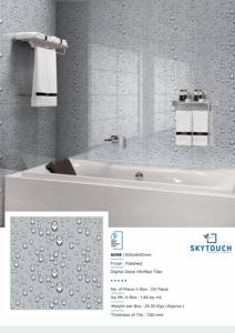 Fabricante de azulejos Project 60X60 Efecto 3D azulejo de porcelana pulido brillante personalización disponible Para villa - Product Image 6