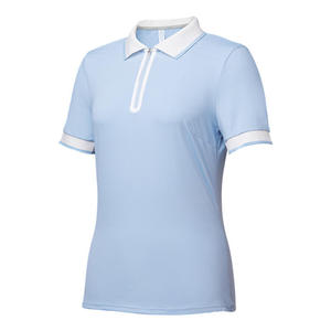 Polo Femme | T-shirt de sport à manches courtes Colorblock à séchage rapide avec col rabattu - Product Image 4
