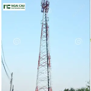 Galvanized Steel 110-500 KV Transmission Tower Built To Customer's requirement s And In Accordance With Strict Standards