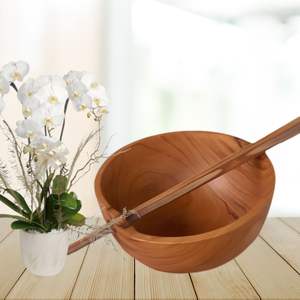 ชุดชามและตะเกียบทำจากไม้ดีไซน์เรียบง่ายเป็นมิตรต่อสิ่งแวดล้อม - Product Image 3