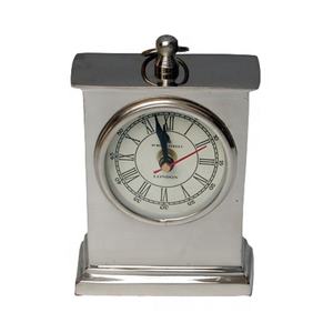 Meilleure horloge de bureau en laiton nautique pour décoration de maison personnalisée fournisseurs de cloche de bureau nautique d'horloges en aluminium antiques - Product Image 1