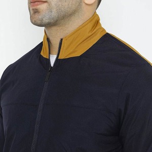 Blouson de baseball universitaire personnalisé pour hommes avec logo brodé Blouson aviateur universitaire en laine et cuir PU OEM ODM disponible - Product Image 6