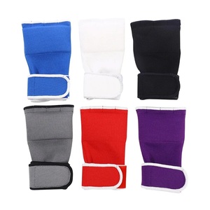 Enveloppes de mains gants intérieurs de boxe-Gel bandes rembourrées élastiques sous les gants Support de poignet Long pour Mma Muay Thai Kickboxing - Product Image 6