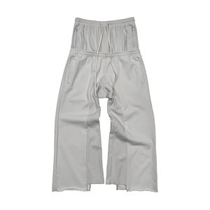 Pantalon de survêtement à double taille imprimé personnalisé et résistant de haute qualité pour jeunes hommes pantalon de sport Baggy léger tenue décontracté - Product Image 1