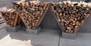 Leña de madera dura seca en horno, en paquete a granel, troncos de roble natural de Illinois para chimeneas interiores y exteriores, estufas de camping y calefacción. - Product Image 6