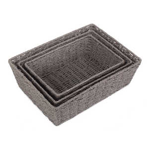 Gray Paper Rope Display Tray for Convenient Storage - Product Image 4