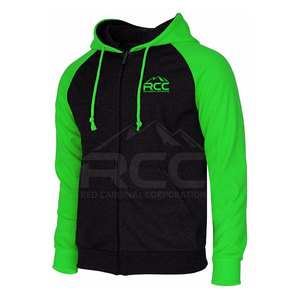 Dernier modèle Sweats à capuche zippés pour hommes fabriqués au Pakistan Style de rue Vente en gros Sweats à capuche zippés personnalisés - Product Image 1