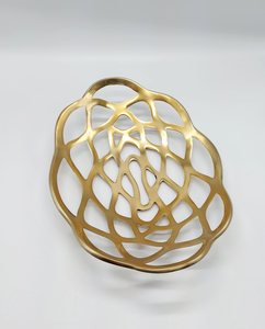 Cesta de frutas con acabado blanco, lo mejor para decoración de mesa, decoración del hogar y la cocina, cesta de almacenamiento de alimentos, diseño de cesta decorativa - Product Image 3