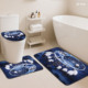 Custom Printed <b>Mat</b> <b>Bathroom</b> Rug <b>Set</b> for <b>Bathroom</b> Non-Slip Shower Curtain Bath <b>Mat</b> - Product Image 3