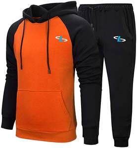 Chándal de hombre al por mayor a granel, chándales de diseño personalizado, chándal con capucha para hombre, sudaderas con capucha para correr, chándales de 2 piezas - Product Image 1