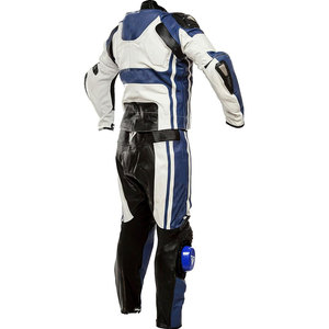 Combinaison de course moto personnalisée tendance 2024, combinaison en cuir de protection pour motards, imperméable et coupe-vent - Product Image 2