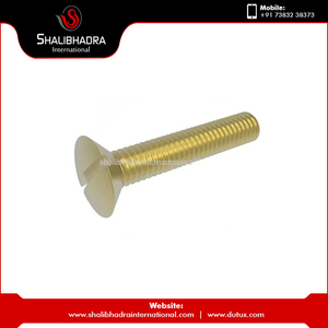 Tornillos de máquina de latón cromado, precio al por mayor, tamaños personalizados, fabricante indio, tamaño de rosca métrica M3, tornillo de acero inoxidable - Product Image 3