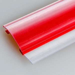 Premium Custom PVC Advertising Display Strip Sign Paper Label Card Price Tag Holder <b>Supermarket</b> <b>Warehousing</b> <b>Supplies</b> Viet Moi - Product Image 2