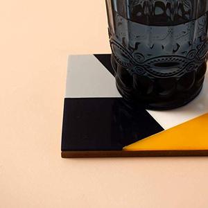 Ensemble de tasses à thé et sous-verres en résine ange 3D japonais pour décoration intérieure contemporaine faite à la main par HF CRAFTS - Product Image 6