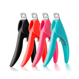 ทําเล็บมือเล็บเท้าเล็บกรรไกรตัดเล็บสแตนเลสสีที่กําหนดเองปรับแต่งกระเป๋า PVC U-Shape Tip เครื่องตัด - Product Image 3