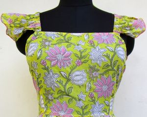 Col en V manches courtes ample cravate teinture caftan gitane rayonne tissu vêtements femme naturel adultes robes de Cocktail robe modeste - Product Image 4