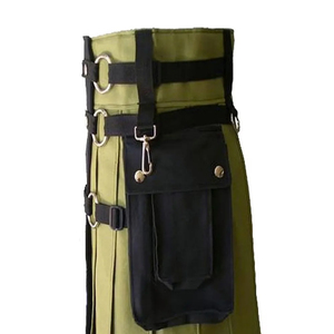 Elegante Kilt Escocés de Tartán para Hombre con Cintura Ajustable y Corte Entallado, Ideal para Ocasiones Formales y Uso Diario - Product Image 4
