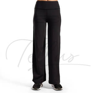 Leggings chauds en tricot à taille haute et longueur intégrale, extensible, pour femmes, coupe ajustée, toucher doux, décontracté - Product Image 3