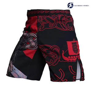 Prix compétitif Élégant En Vrac Quantité MMA Hommes Shorts Personnaliser Conception Haute Qualité Stretch 100% Polyester à Vendre - Product Image 2