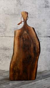 Tabla de cortar de madera Natural de primera calidad, bloque de cortar de bambú de cocina rectangular con mango sólido, bloques de cortar de calidad - Product Image 4