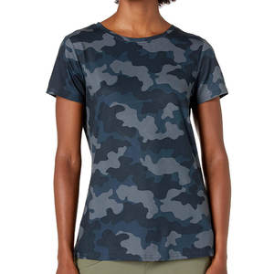 T-shirt respirant pour femme en promotion – Service OEM personnalisé – Dernier style avec imprimé – Couleur unie – Tenue décontractée légère pour l'été - Product Image 1