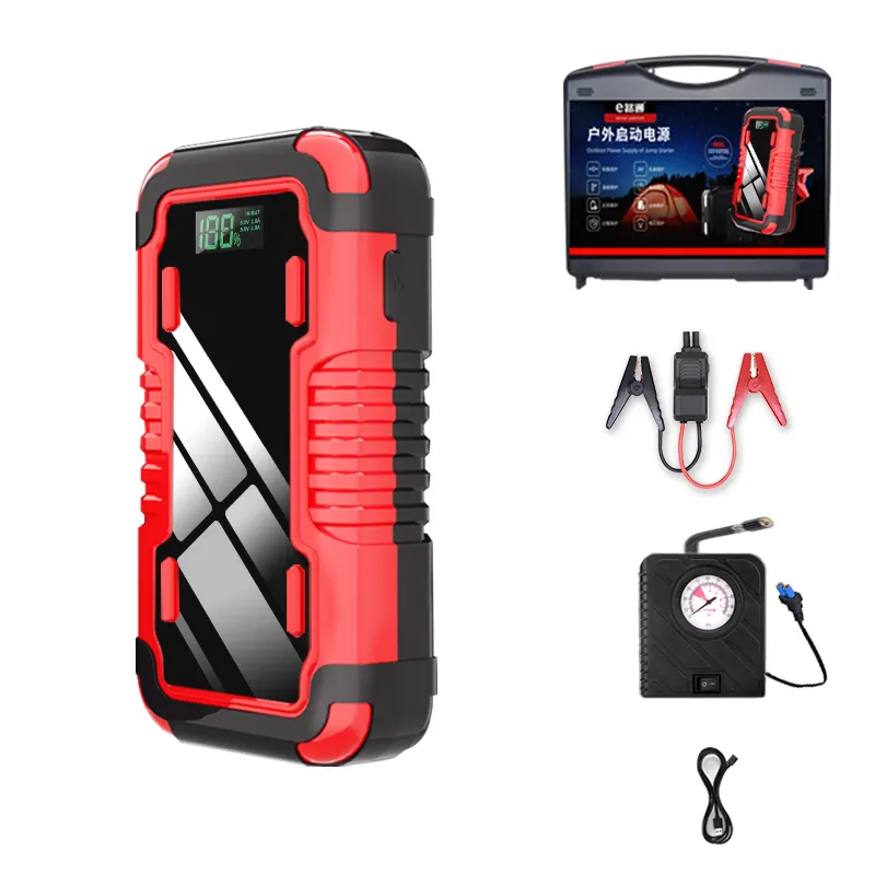 Portable car jump start 16800mAh 2000A battery jump starter Car Jump Starter 12V with Power Bank