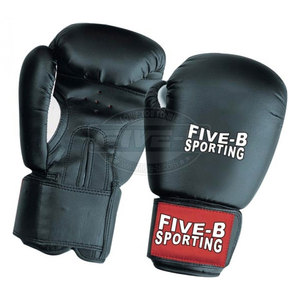 Guantes de Boxeo Profesionales 5B, Cuero PU Impermeable, Cierre de Gancho y Bucle, Personalizables, Guantes de Entrenamiento Sanda - Product Image 6