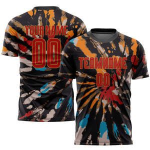 High Quality Custom Dry Sublimated Lightweight Half Sleeve Soccer Jersey Breathable Unisex Adult Sportswear Wholesale Teamwear - Product Image 2