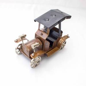 <b>Vintage</b> Style Metal Toy <b>Car</b> - Product Image 1