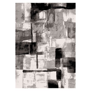<b>RUGS</b> DEPOT LXDP-0844 Wholesale Grey Silver Modern Vintage Digital Printed Machine Washable Chenille Area <b>Rug</b> <b>Non</b> <b>Slip</b> - Product Image 1