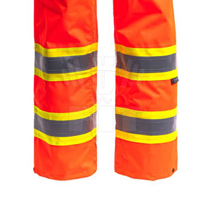 กางเกงทำงานเพื่อความปลอดภัยของผู้ชายมีกระเป๋าสองชั้นระบายอากาศได้ดีดีไซน์ที่ดีที่สุดสำหรับขายส่ง - Product Image 4