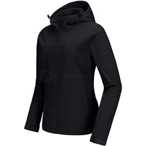 Premium Quality Lightweight XL Size Women's Softshell Jackets Hot Selling Sheep Skin Printed Fabric Softshell Cotton Plain Dyed - Product Image 1