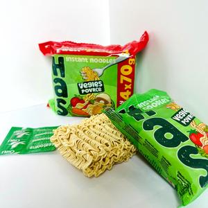Fideos Instantáneos HAS con Sabor a Vegetales, Harina de Trigo Normal, 70g, Bloque Frito, Paquete Individual, Cocción en 3 Minutos, Certificación Halal, Almacenamiento en Seco, 18% de Grasa - Product Image 4
