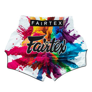 Shorts de boxe Muay Thai Fairtex de qualité supérieure, très vendus, vert, respirant, bande élastique, shorts de boxe MMA - Product Image 6