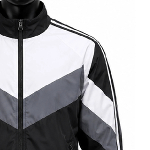 Veste de survêtement unisexe de haute qualité 100% laine, entièrement zippée, coupe ample, imperméable, coupe-vent, pour l'hiver - Product Image 5