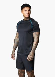 OEM Men's Workout <b>T</b>-<b>Shirts</b> 100% Cotton Breathable Quick Dry Athletic Moisture <b>Wicking</b> Performance for Running Gym Made Pakistan - Product Image 3